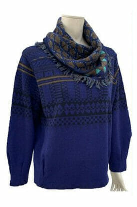 aldomartins 8195 samer knit pullover in blue or cream b